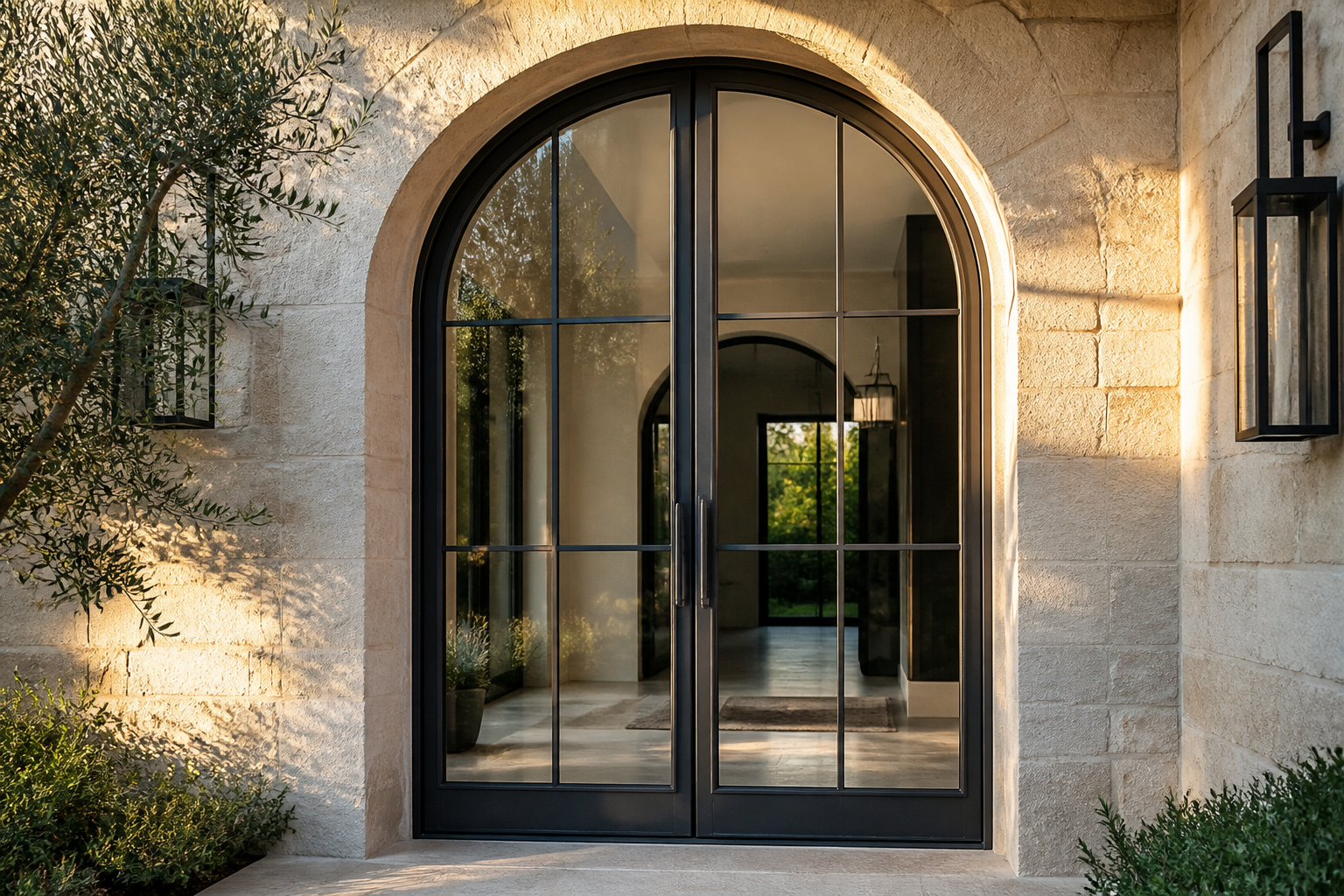 VLX 100 Arched / Custom Door in Tampa, FL | Meridian Windows and Doors Tampa - detail 3