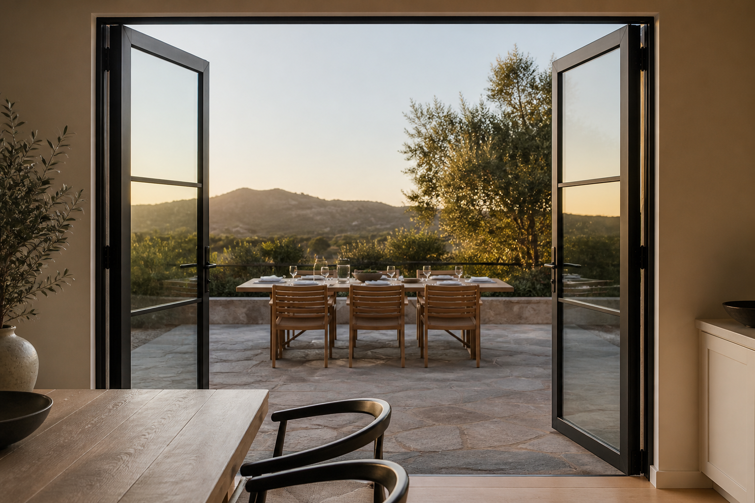 VLX 100 Double Swing / French Door in Tampa, FL | Meridian Windows and Doors Tampa - detail 6