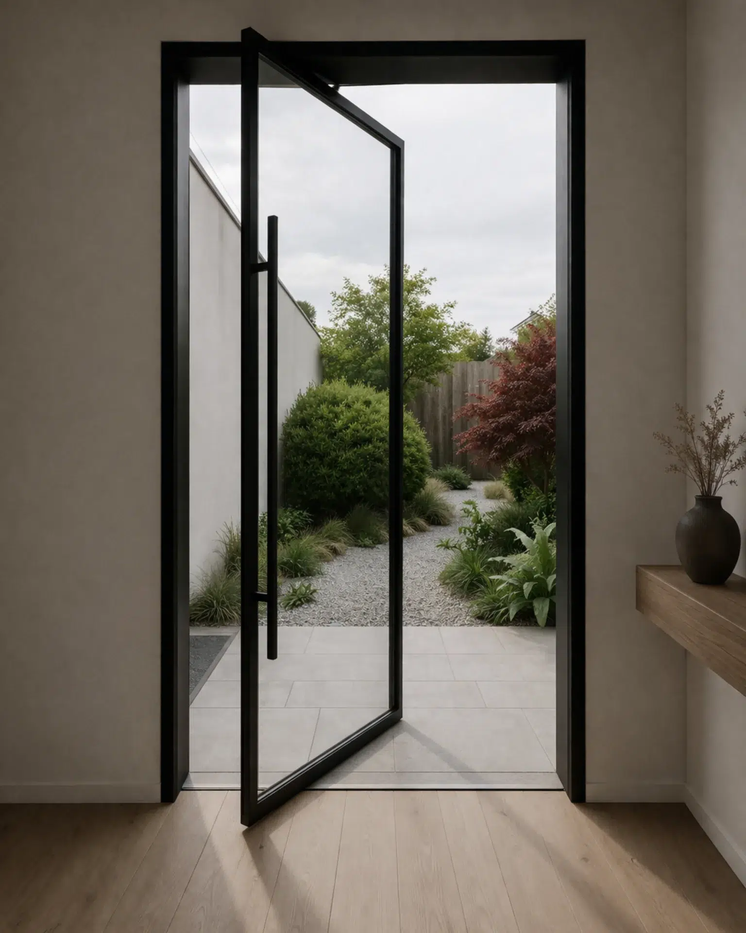 VLX 100 Pivot Door in Tampa, FL | Meridian Windows and Doors Tampa - detail 1